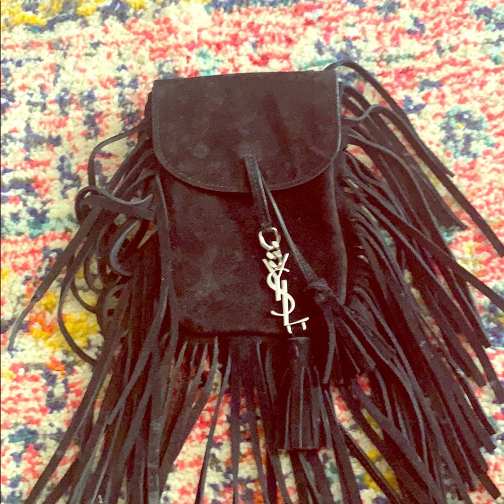 YSL Toy Anita mini fringe crossbody bag